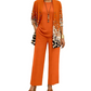 ⏰🔥 ¡OFERTA 50% OFF! 👗✨ Conjunto Elegante de 3 Piezas para Mujer con Estampado – Sofisticado, Favorecedor y Versátil para Cualquier Ocasión