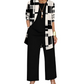 ⏰🔥 ¡OFERTA 50% OFF! 👗✨ Conjunto Elegante de 3 Piezas para Mujer con Estampado – Sofisticado, Favorecedor y Versátil para Cualquier Ocasión