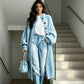 ⏰🔥 ¡OFERTA 50% OFF! 🧥❄️ Abrigo Largo de Punto Grueso para Mujer – Oversize, Cálido y Elegante para Otoño e Invierno