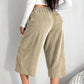⏰🔥 ¡OFERTA 50% OFF! 👖☀️ Pantalones Capri Acanalados de Pierna Ancha para Mujer – Frescos, Cómodos y Estilosos para el Verano
