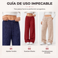 ⏰🔥 ¡OFERTA 50% OFF! 👖❄️ Pantalones Rectos con Forro Polar para Mujer – Cálidos, Estilizantes y Cómodos para el Invierno