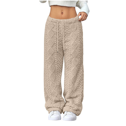 ⏰🔥 ¡OFERTA 50% OFF! 👖❄️ Pantalones Rectos con Forro Polar para Mujer – Cálidos, Estilizantes y Cómodos para el Invierno