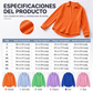 ⏰🔥 ¡OFERTA 50% OFF! 👚✨ Top de Punto Gofre con Cuello en V para Mujer – Oversize, Transpirable, Suave y Cómodo para Todo el Día