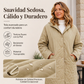 ⏰🔥 ¡OFERTA 50% OFF! 🧥❄️ Abrigo Acolchado con Capucha para Mujer – Diseño de Diamantes, Cálido, Cómodo y Elegante para el Invierno