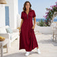 ⏰🔥 ¡OFERTA 50% OFF! 👗✨ Vestido Maxi con Cremallera para Mujer – Talla Grande, Cómodo, Elegante y Versátil para el Día a Día