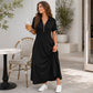 ⏰🔥 ¡OFERTA 50% OFF! 👗✨ Vestido Maxi con Cremallera para Mujer – Talla Grande, Cómodo, Elegante y Versátil para el Día a Día