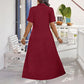 ⏰🔥 ¡OFERTA 50% OFF! 👗✨ Vestido Maxi con Cremallera para Mujer – Talla Grande, Cómodo, Elegante y Versátil para el Día a Día