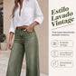 ⏰🔥 ¡OFERTA 50% OFF! 👖✨ Jeans de Pierna Ancha de Tiro Alto para Mujer – Efecto Estilizador, Lavado Vintage y Máxima Comodidad