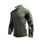 ⏰🔥 ¡OFERTA 50% OFF! 👕🏕️ Camiseta Táctica de Entrenamiento para Hombre – Transpirable, Resistente y con Múltiples Bolsillos para Exteriores