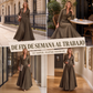 ⏰🔥 ¡OFERTA 50% OFF! 👗✨ Vestido Largo con Solapa y Botones para Mujer – Elegante, Favorecedor y Versátil del Trabajo al Fin de Semana