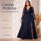 ⏰🔥 ¡OFERTA 50% OFF! 👗✨ Vestido Largo de Encaje para Mujer – Tallas Grandes, Corte A Favorecedor y Elegancia Sofisticada