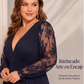 ⏰🔥 ¡OFERTA 50% OFF! 👗✨ Vestido Largo de Encaje para Mujer – Tallas Grandes, Corte A Favorecedor y Elegancia Sofisticada