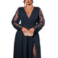 ⏰🔥 ¡OFERTA 50% OFF! 👗✨ Vestido Largo de Encaje para Mujer – Tallas Grandes, Corte A Favorecedor y Elegancia Sofisticada