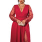 ⏰🔥 ¡OFERTA 50% OFF! 👗✨ Vestido Largo de Encaje para Mujer – Tallas Grandes, Corte A Favorecedor y Elegancia Sofisticada