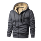 ⏰🔥 ¡OFERTA 50% OFF! 🧥❄️ Chaqueta con Capucha para Hombre – Forro de Peluche Grueso, Cálida, Resistente y Cómoda para el Invierno