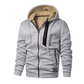 ⏰🔥 ¡OFERTA 50% OFF! 🧥❄️ Chaqueta con Capucha para Hombre – Forro de Peluche Grueso, Cálida, Resistente y Cómoda para el Invierno