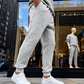 ⏰🔥 ¡OFERTA 50% OFF! 👖✨ Pantalones Jogger para Hombre con Textura Geométrica – Corte Cónico, Cómodos y con Estilo Moderno