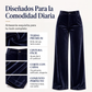 ⏰🔥 ¡OFERTA 50% OFF! 👖✨ Pantalones de Pana de Tiro Alto y Pierna Ancha para Mujer – Efecto Piernas Largas, Favorecedores y Cómodos