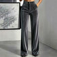 ⏰🔥 ¡OFERTA 50% OFF! 👖✨ Pantalones de Pana de Tiro Alto y Pierna Ancha para Mujer – Efecto Piernas Largas, Favorecedores y Cómodos