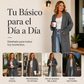 Cárdigan largo de punto abierto para mujer
