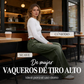 Jeans de pierna ancha de talle alto para mujer
