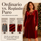 Vestido midi de terciopelo con cuello en V y diseño cruzado para mujer