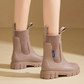 Botas hasta media pantorrilla con suela gruesa, impermeables y antideslizantes