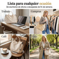 Bolso tote de gran capacidad para mujer
