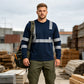 Top de trabajo reflectante de alta visibilidad para hombre