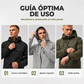 Chaqueta con capucha impermeable para exterior para hombre