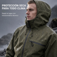 Chaqueta con capucha impermeable para exterior para hombre