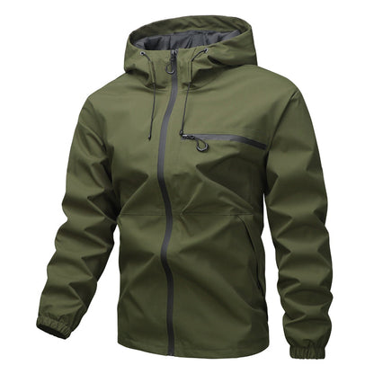⏰🔥 ¡OFERTA 50% OFF! 🧥🌧️ Chaqueta Techwear Impermeable con Capucha para Hombre – Oversize, Táctica, Moderna y Preparada para Todo Clima
