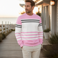 ⏰🔥 ¡OFERTA 50% OFF! 👕✨ Sudadera de Rayas y Bloques de Color para Hombre – Moderna, Cómoda, Versátil y Fácil de Combinar