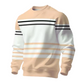 ⏰🔥 ¡OFERTA 50% OFF! 👕✨ Sudadera de Rayas y Bloques de Color para Hombre – Moderna, Cómoda, Versátil y Fácil de Combinar