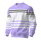 ⏰🔥 ¡OFERTA 50% OFF! 👕✨ Sudadera de Rayas y Bloques de Color para Hombre – Moderna, Cómoda, Versátil y Fácil de Combinar