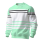 ⏰🔥 ¡OFERTA 50% OFF! 👕✨ Sudadera de Rayas y Bloques de Color para Hombre – Moderna, Cómoda, Versátil y Fácil de Combinar