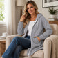 ⏰🔥 ¡OFERTA 50% OFF! 🧥✨ Chaqueta Larga con Capucha y Cremallera para Mujer – Cálida, Cómoda, Favorecedora y Perfecta para el Día a Día