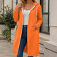 ⏰🔥 ¡OFERTA 50% OFF! 🧥✨ Chaqueta Larga con Capucha y Cremallera para Mujer – Cálida, Cómoda, Favorecedora y Perfecta para el Día a Día