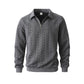 ⏰🔥 ¡OFERTA 50% OFF! 👕✨ Jersey de Punto Trenzado con Media Cremallera para Hombre – Cuello de Solapa, Suave, Ligero y Elegante para Cualquier Ocasión