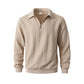 ⏰🔥 ¡OFERTA 50% OFF! 👕✨ Jersey de Punto Trenzado con Media Cremallera para Hombre – Cuello de Solapa, Suave, Ligero y Elegante para Cualquier Ocasión
