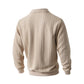 ⏰🔥 ¡OFERTA 50% OFF! 👕✨ Jersey de Punto Trenzado con Media Cremallera para Hombre – Cuello de Solapa, Suave, Ligero y Elegante para Cualquier Ocasión