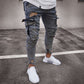 ⏰🔥 ¡OFERTA 50% OFF! 👖✨ Vaqueros Cargo Elásticos para Hombre – Corte Ajustado, Bolsillos Tácticos y Cremalleras Ajustables en los Tobill