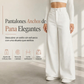 ⏰🔥 ¡OFERTA 50% OFF! 👖✨ Pantalones de Pana de Pierna Ancha y Talle Alto para Mujer – Efecto Piernas Largas, Corte Fluido y Resistentes a las Arrugas
