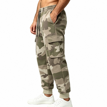 ⏰🔥 ¡OFERTA 50% OFF! 👖🏕️ Pantalones Cargo Deportivos de Camuflaje para Hombre – Con Cordón Ajustable, Cómodos, Funcionales y con Estilo Urbano