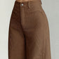 ⏰🔥 ¡OFERTA 50% OFF! 👖✨ Pantalones de Pana de Pierna Ancha y Talle Alto para Mujer – Efecto Piernas Largas, Corte Fluido y Resistentes a las Arrugas