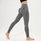 Pantalones de yoga cargo de talle alto para mujer