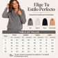 Cárdigan de punto con cuello peludo para mujer