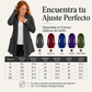 Chaqueta con capucha y cremallera de media longitud para mujer