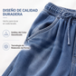 Pantalones vaqueros anchos de corte relajado casuales para mujer