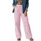 ⏰🔥 ¡OFERTA 50% OFF! 👖✨ Pantalón de Cuadros de Pierna Recta para Mujer – Corte Favorecedor, Cómodo y Elegante para Cada Día